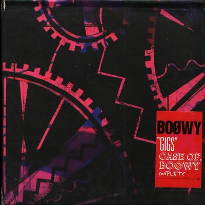 K - BOOWY - GIGS CASE OF BOOWY COMPLETE - 日版 3 BOX CD