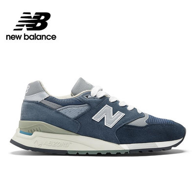 【New Balance】 NB 美國製復古鞋_中性_海軍藍_U998NV-D楦 英美鞋
