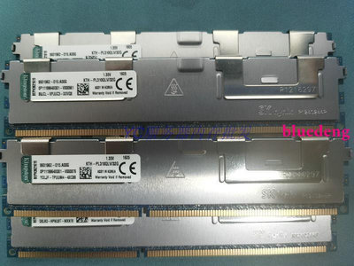 原裝 金士頓 32GB DDR3 1066 KTM-PL310QLV/32G 8500R伺服器記憶體