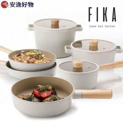 NEOFLAM FIKA 系列 不沾平底鍋 /韓國 不沾鍋 雙耳湯鍋 燉鍋 圓形方形煎盤~安逸好物