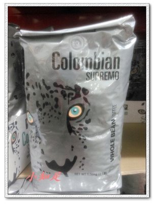Φ小知足ΦCOSTCO代購 Kirkland Signature Colombia哥倫比亞咖啡豆 中度烘焙豆1.36Kg