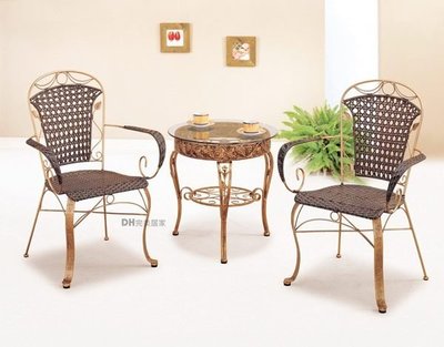【DH】貨號G244-5《亞當》藤製編織造型椅/單人椅/戶外休閒椅˙質感一流˙主要地區免運