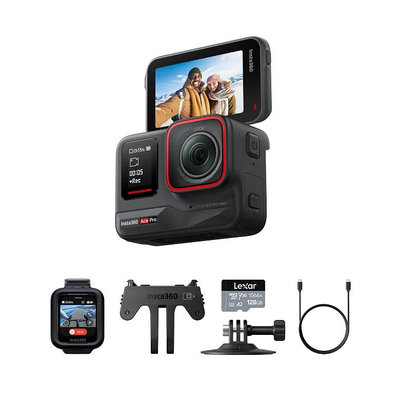 Insta360 ACE PRO GPS 遙控套裝 翻轉螢幕廣角運動相機 旗艦版 公司貨 支援8K攝影