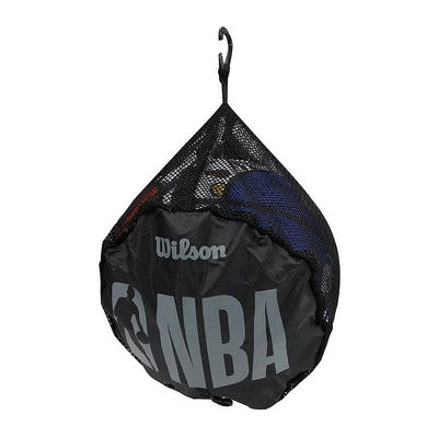 籃球包wilson威爾勝籃球袋子網兜收納包手提便攜籃球足球運動專用束口袋