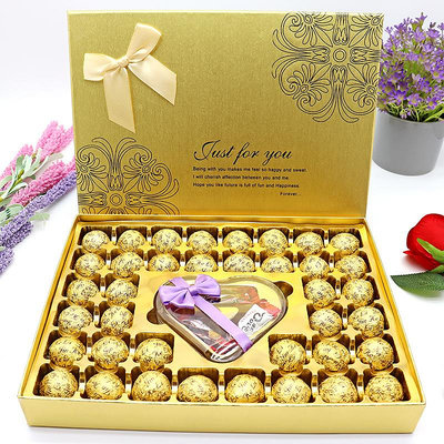 德芙巧克力禮盒裝糖果送男女朋友閨蜜孩子生日圣誕節創意禮物零食