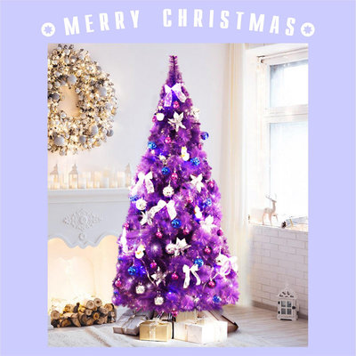 5尺豪華松針聖誕樹 4色任選 金 紫 粉紅 黑色 送聖誕樹掛飾組和串燈 超值配 蓬鬆濃密型 台灣製造 外銷精品 聖誕特區
