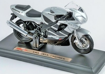 【本田摩托車模型】Honda CBR600F4i 銀色 重型機車模型 Maisto 美馳圖 1/18精品車模