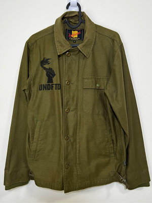 UNDEFEATED 美版 M號 軍綠 軍裝外套 經典 賣場唯一