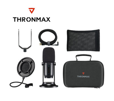 【現代樂器】免運！公司貨THRONMAX MDrill One kit USB 電容式 麥克風套裝組 直播麥克風