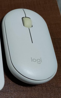 Logitech 羅技 M350 無線/藍芽雙模滑鼠 白色 九成新