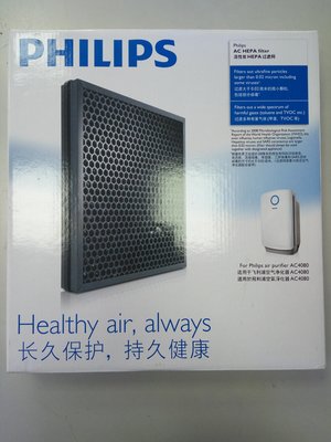 PHILIPS飛利浦 活性碳HEPA濾網 AC4158 適用型號 : AC4080