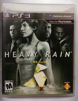 Ps3 Heavy Rain的價格推薦 22年11月 比價比個夠biggo