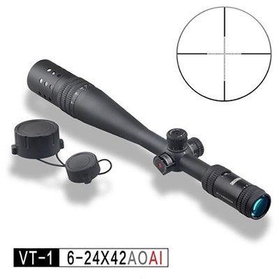 [01] DISCOVERY 發現者 VT-1 6-24X42 AOAI 狙擊鏡 ( 真品瞄準鏡抗震倍鏡氮氣快瞄內紅點防