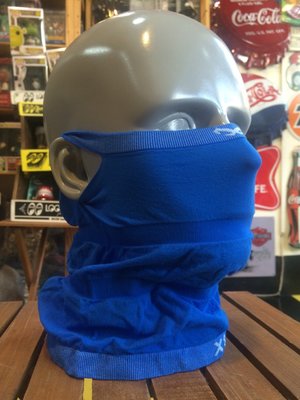 (I LOVE樂多)Naroo Mask亮藍長版X1騎行運動 可直接飲水 面罩 單車 哈雷 越野 滑胎 Cafe