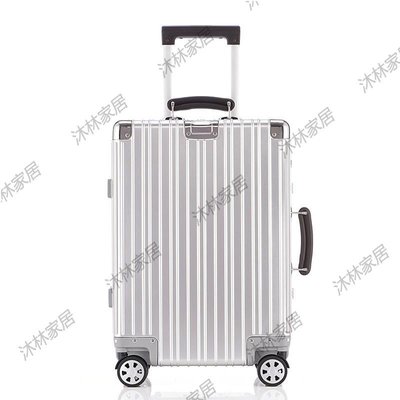 全金屬全鋁合金拉桿箱旅行商務密碼鋁框鋁鎂合金萬向輪行李箱20寸全鋁行李箱-促銷