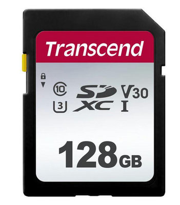 Transcend 創見 SD128G SDXC UHS-I U1 記憶卡V30 C10 台灣製造128G記憶卡