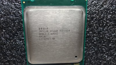 【戰】Intel XEON-E5-1620~CPU-正式版~四核心~3.60 GHZ~2011 腳位-免運費-