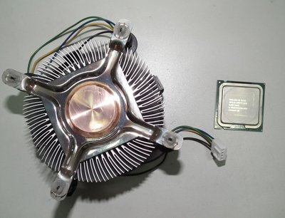 E6550 2.33Ghz含銅底原廠風扇775腳位CPU散熱器Intel duo 2 core lga775雙核心