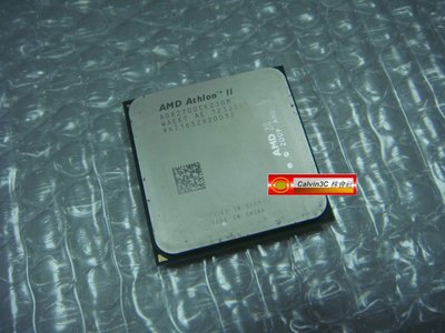 AMD Athlon II 64 X2 270 AM3腳位 雙核心 3.4G L2=1M 64位元 45奈米 65W