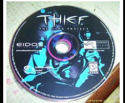 PC GAME--Thief俠盜1--The Dark Project /2手