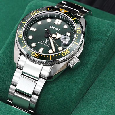 泰國限量版 SEIKO SPB109J 精工錶 機械錶 44mm 綠色 防水200M 專業潛水錶 男錶女錶