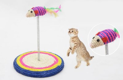 BBUY 麻繩圓盤貓抓板 貓咪劍麻玩具 貓玩具 劍麻玩具 貓劍麻 貓咪玩具