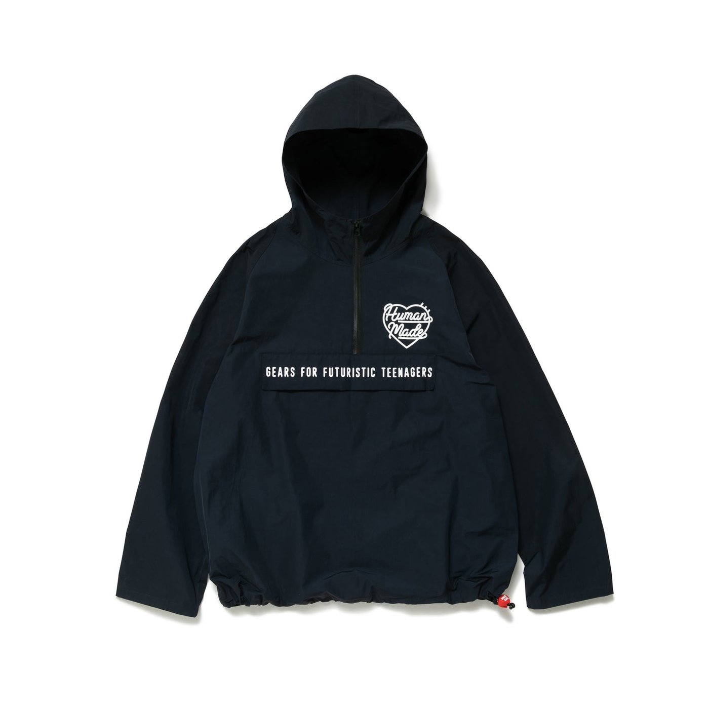 日貨代購CITY】2022AW HUMAN MADE HALF-ZIP ANORAK 深藍衝鋒衣外套夾克