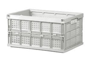 樹德收納 FB-4531 巧麗耐重摺疊籃(小) 白色 折疊籃 野餐籃 收納箱 整理盒 置物箱 搬運箱 耐重箱