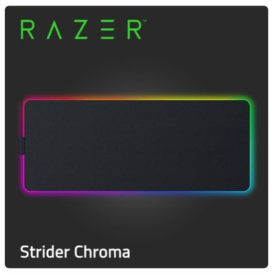 ❤️公司貨 雷蛇 Razer Strider Chroma 加大 凌甲蟲 幻彩版 混合式 RGB 滑鼠墊 電競滑鼠墊