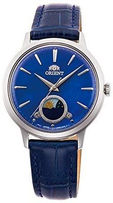 日本正版 Orient 東方 SUN&amp;MOON RN-KB0004A 女錶 手錶 皮革錶帶 日本代購