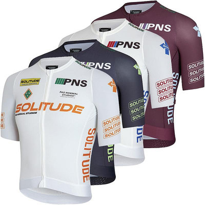 PNS高端數碼印製夏季短袖騎行服時尚美學版自行車山地車競技上衣