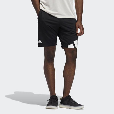 Adidas 4K 3 BAR SHORT 男款 黑色 專業訓練 運動短褲 GL8943