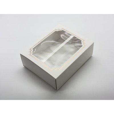 含稅300組【白色開窗歐式馬卡龍盒10格+內襯】蛋糕盒 甜點盒 點心盒 麵包盒 烘焙 白色紙盒 C-G10百