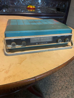 阿公的舊情人 早期 水藍色 CORONA crown TRP-109 手提式音響 收音機