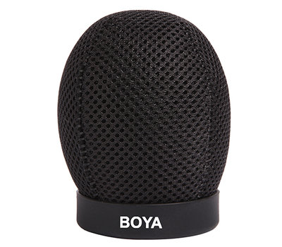 博雅 BOYA  BY-T50 通用型麥克風防噪海綿套 適用於BY-VM01或相似尺寸麥克風 公司貨