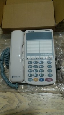 東訊 數位電話機  SD7706S 標準6鍵