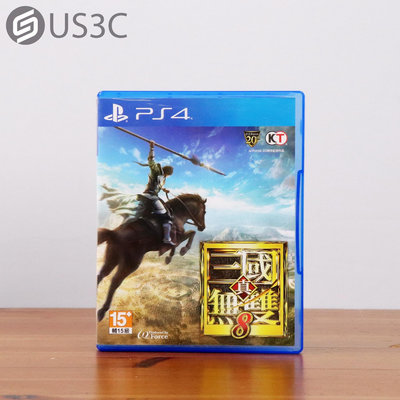 【US3C-板橋店】【一元起標】索尼 SONY PS4 真三國無雙8 中文版 實體遊戲片 二手遊戲片