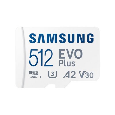 Samsung/三星512G TF存儲卡EVO Plus U3手機內存卡V10 A2讀130M/S滿額免運