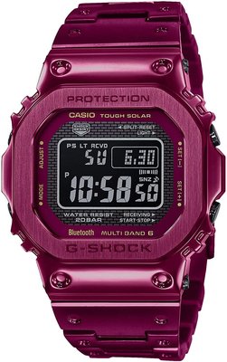 日本正版 CASIO 卡西歐 G-Shock GMW-B5000RD-4JF 電波錶 手錶 男錶 太陽能充電 日本代購