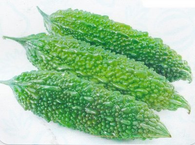 【蔬菜種子S235】沖繩山苦瓜~~果面圓珍珠瘤粒，果皮臘綠色，果長約30公分，橫徑約8公分，果重約700公克。