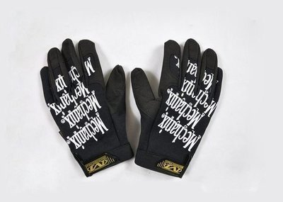 全新真品 美軍公發 Mechanix High-Dexterity Gloves 全指手套 黑底白字