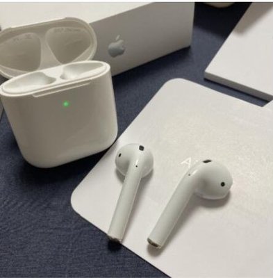 可查序號 Apple AirPods 2代 第二代蘋果 無線藍牙耳機 無線充電版全新未拆 立體聲 改名 定位