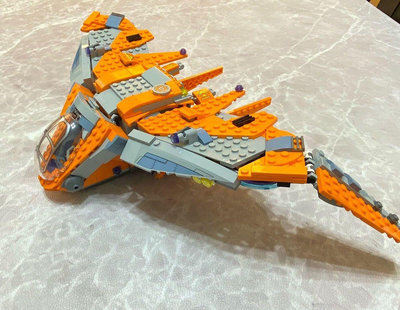 LEGO 76107 星際異攻隊 飛船 載具 已組裝現況品 正版非陸製積木，歡迎詢問 郵寄免運費 人偶另售
