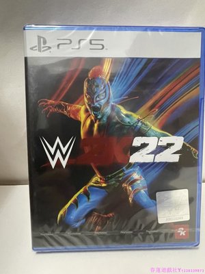 現貨PS5全新游戲 WWE2K22 摔跤 wwe2k22 實體盤 英文English