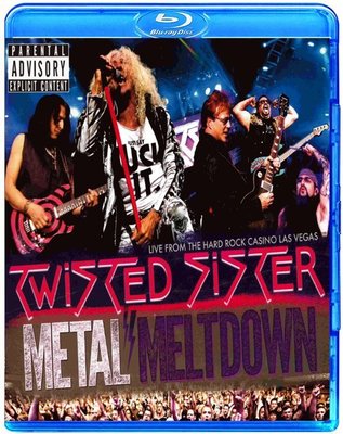 高清藍光碟  Twisted Sister Metal Meltdown Live 演唱會 (藍光BD50)