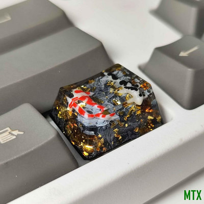 MTX旗艦店機械鍵盤個性1.25uCtrl鍵樹脂滴膠鍵帽禪池男生生日禮物