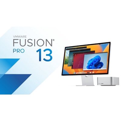 VMware Fusion 13 正式版 （附序號，可更新）for Mac（M1可用）windows雙系統，parallels desktop 可参考