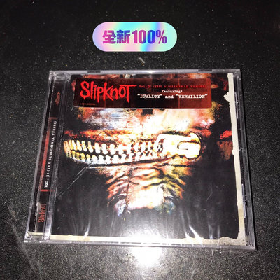 二手 正版 全新未拆封 現貨  Slipknot Vol 3 未拆 唱片 CD LP【善智】538