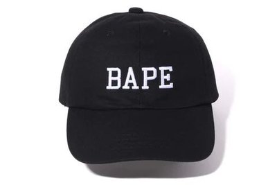 【IMPRESSION】A BATHING APE® MEN BAPE LOGO PANEL CAP 字體 老帽 現貨