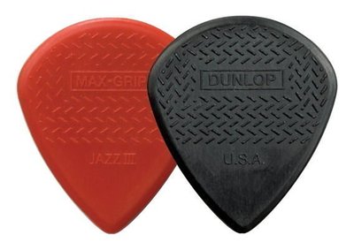 ☆ 唐尼樂器︵☆ Dunlop Jazz III Max-Grip 電吉他/電貝斯 Bass Pick 彈片(防滑速彈小烏龜款)